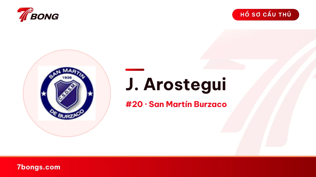 J. Arostegui — San Martín Burzaco