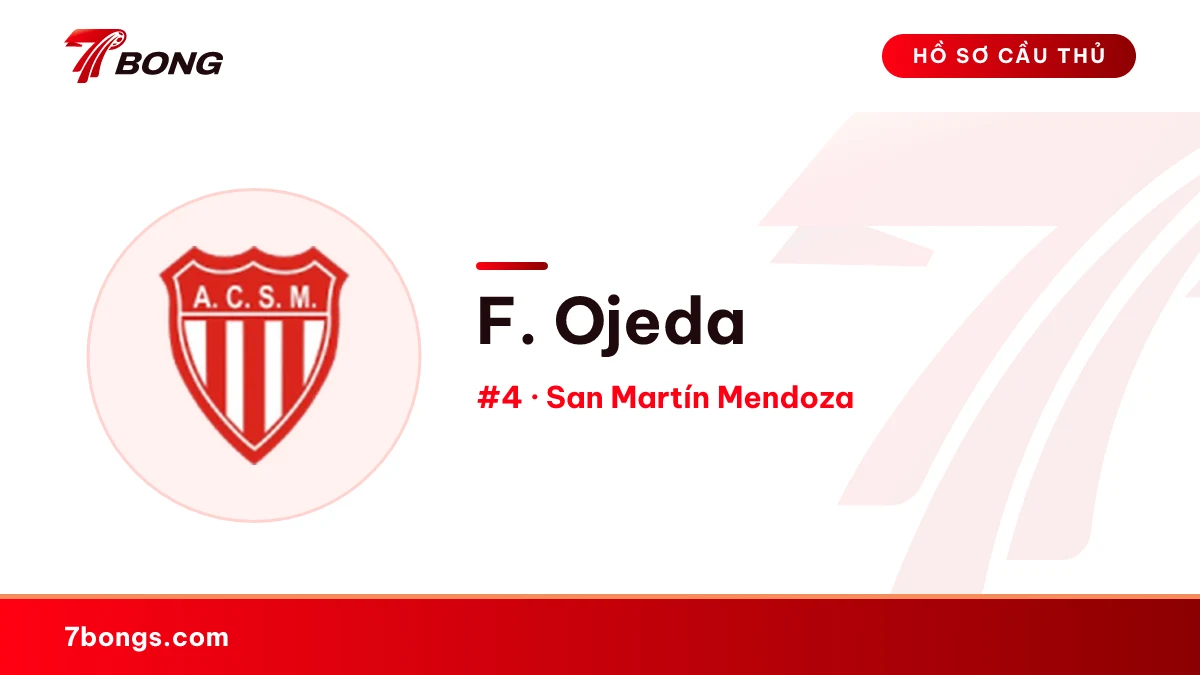 F. Ojeda — San Martín Mendoza