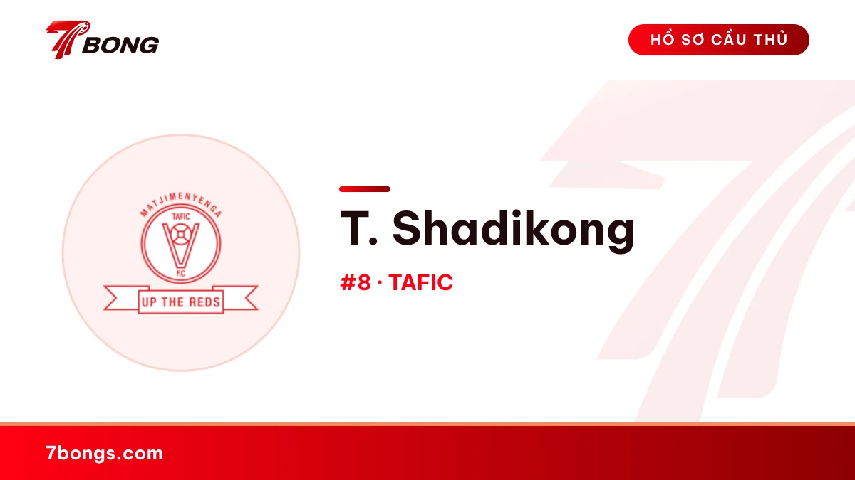 T. Shadikong — TAFIC