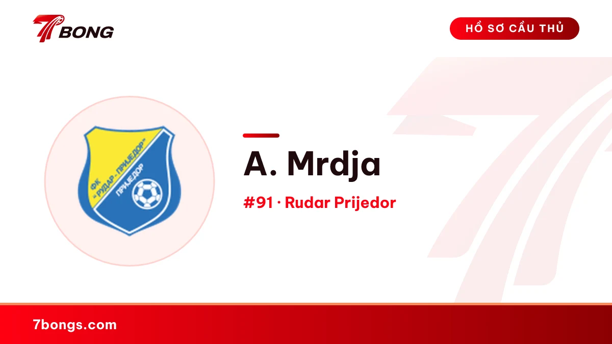 A. Mrdja — Rudar Prijedor