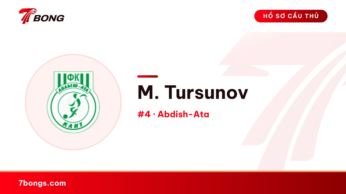 M. Tursunov — Abdish-Ata
