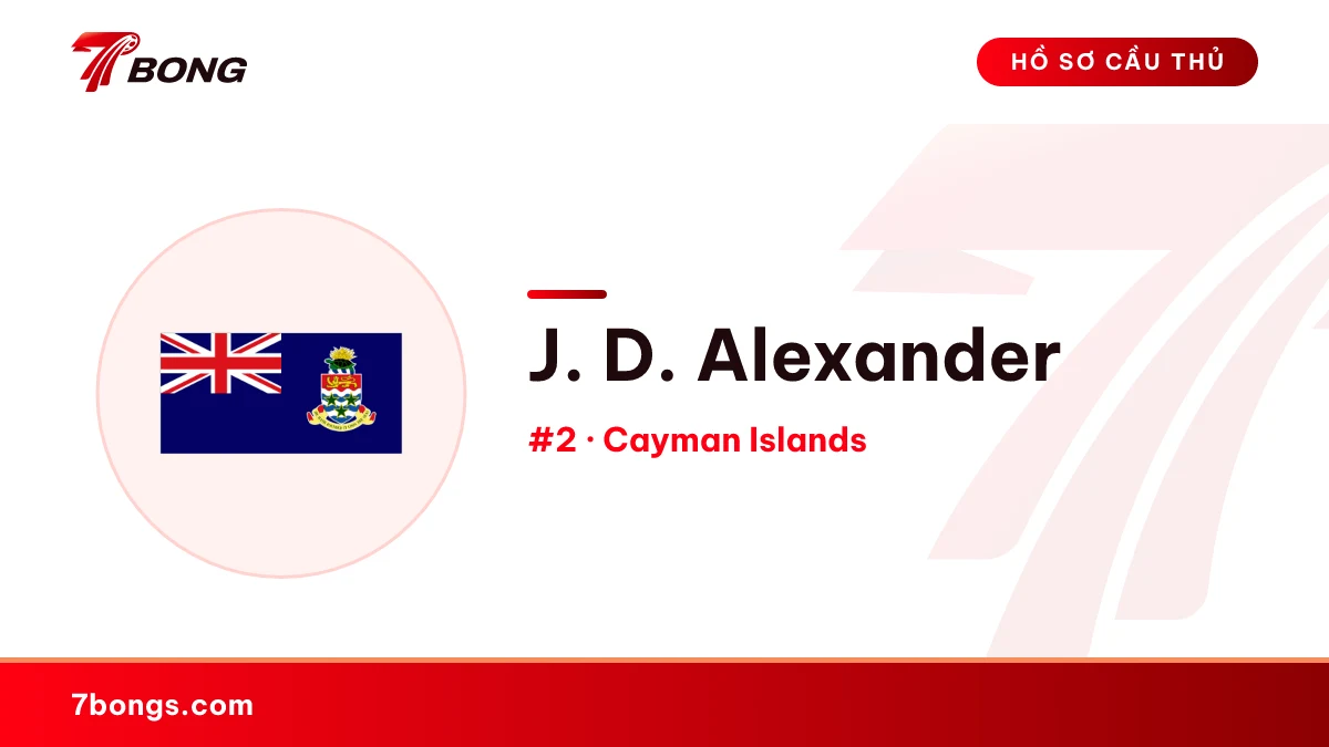 J. D. Alexander — Cayman Islands