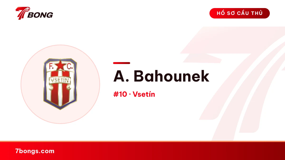 A. Bahounek — Vsetín