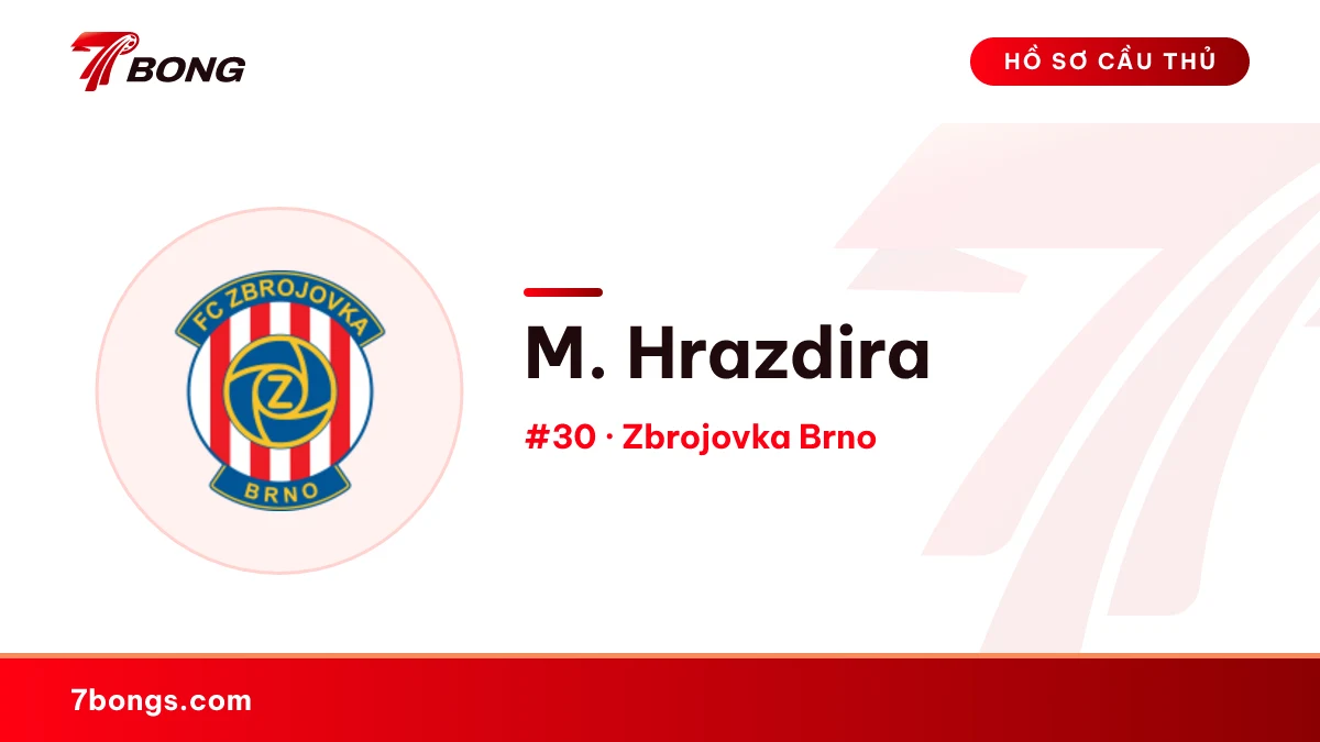 M. Hrazdira — Zbrojovka Brno