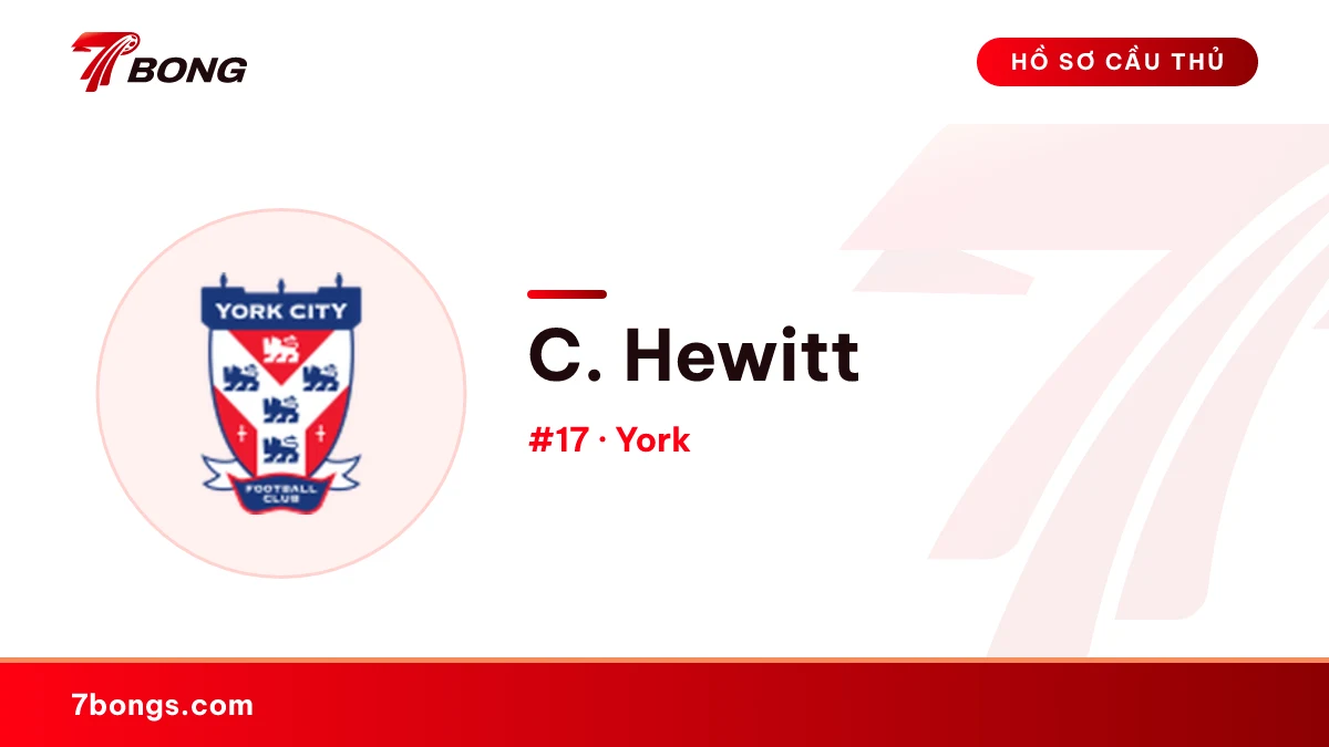 C. Hewitt — York