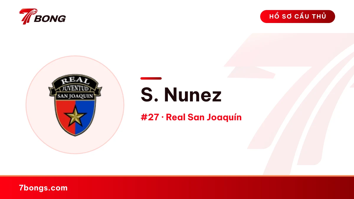 S. Nunez — Real San Joaquín