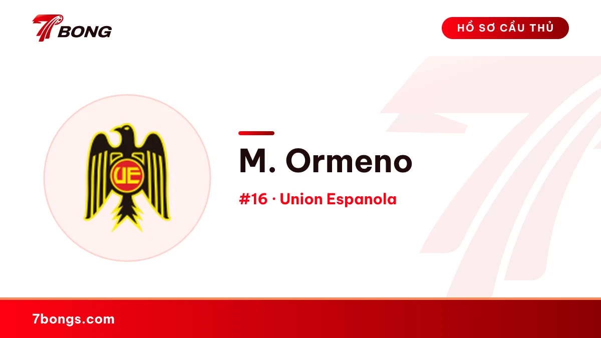 M. Ormeno — Union Espanola