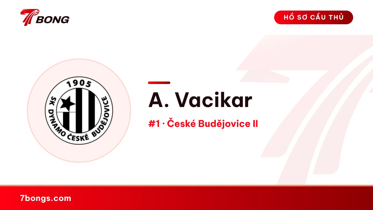A. Vacikar — České Budějovice II