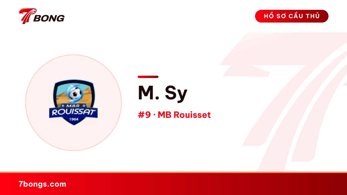 M. Sy — MB Rouisset