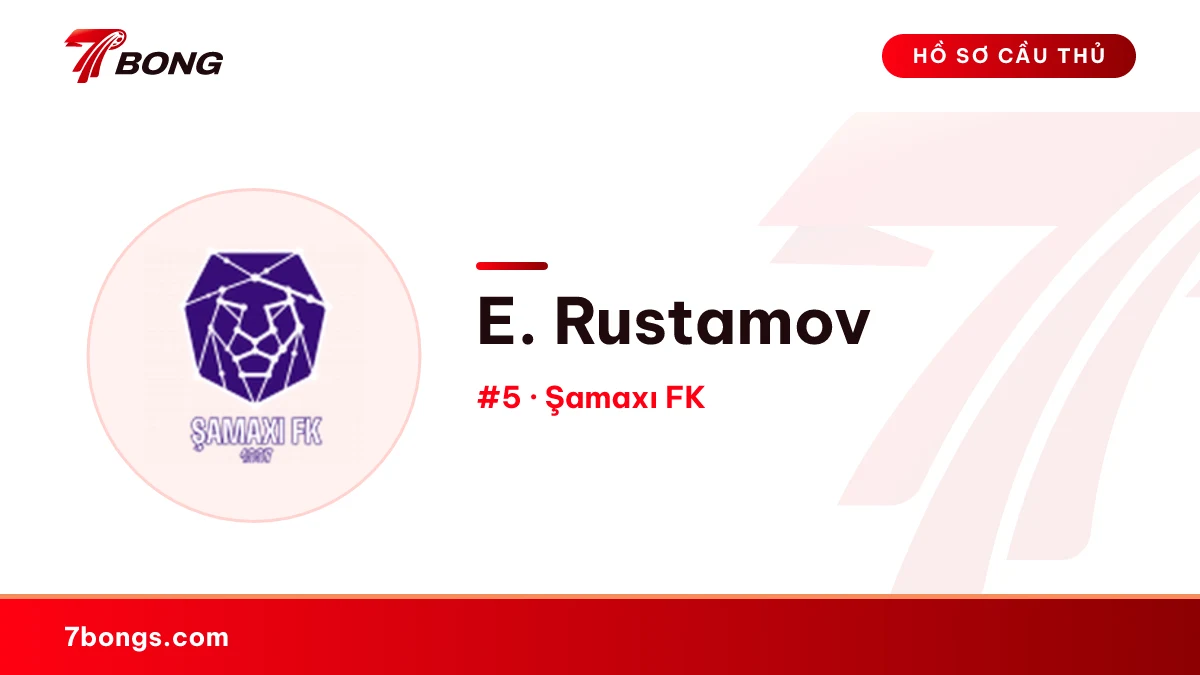 E. Rustamov — Şamaxı FK