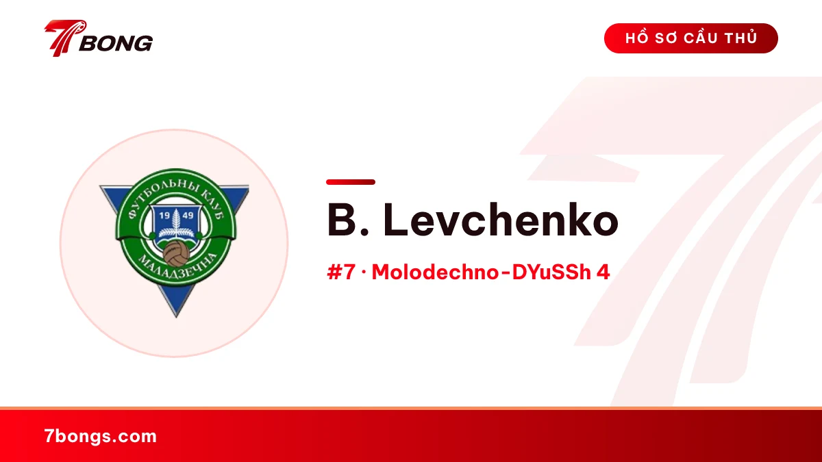 B. Levchenko — Molodechno-DYuSSh 4