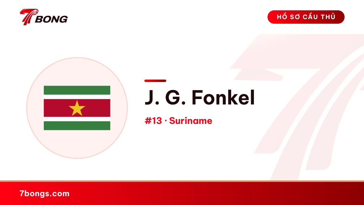 J. G. Fonkel — Suriname