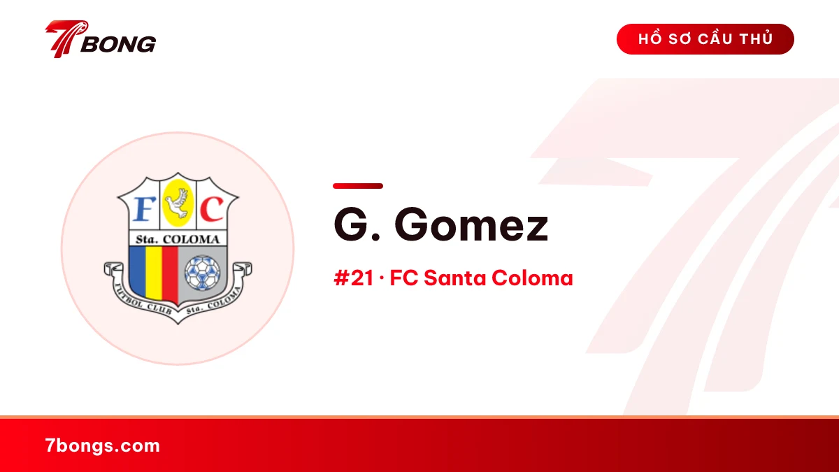 G. Gomez — FC Santa Coloma