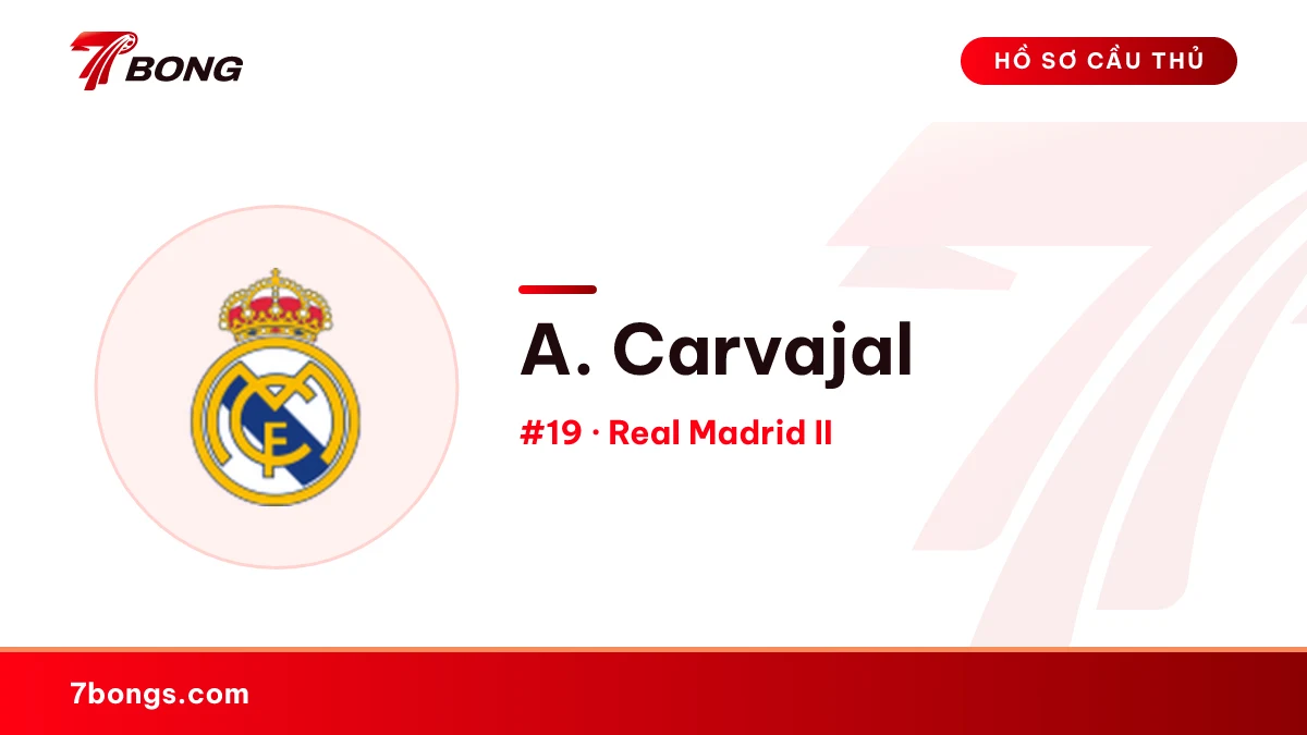A. Carvajal — Real Madrid II