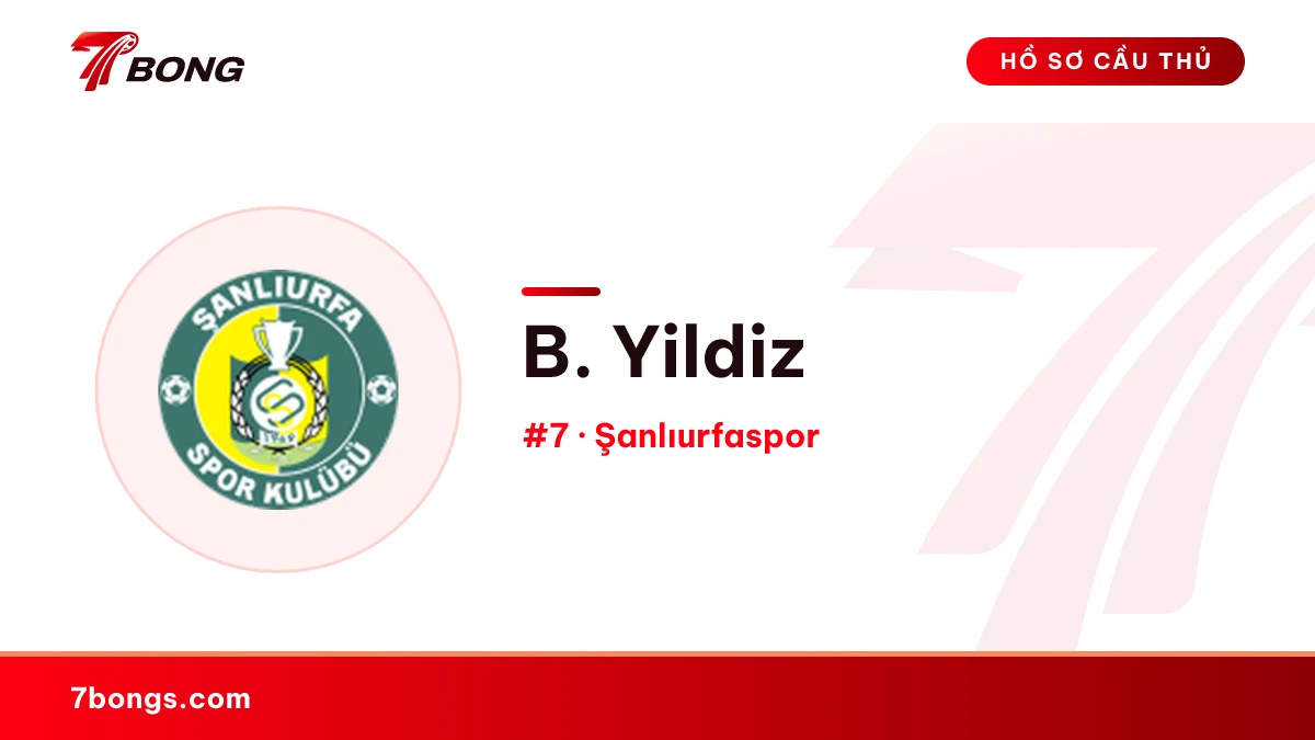 B. Yildiz — Şanlıurfaspor