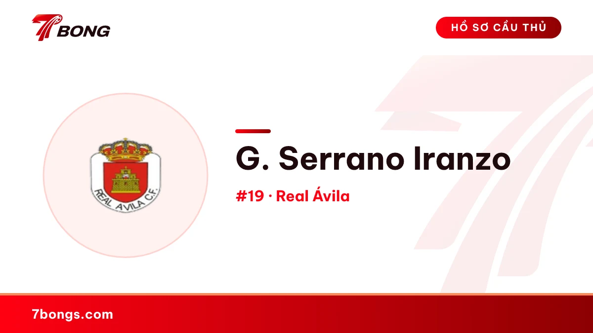 G. Serrano Iranzo — Real Ávila
