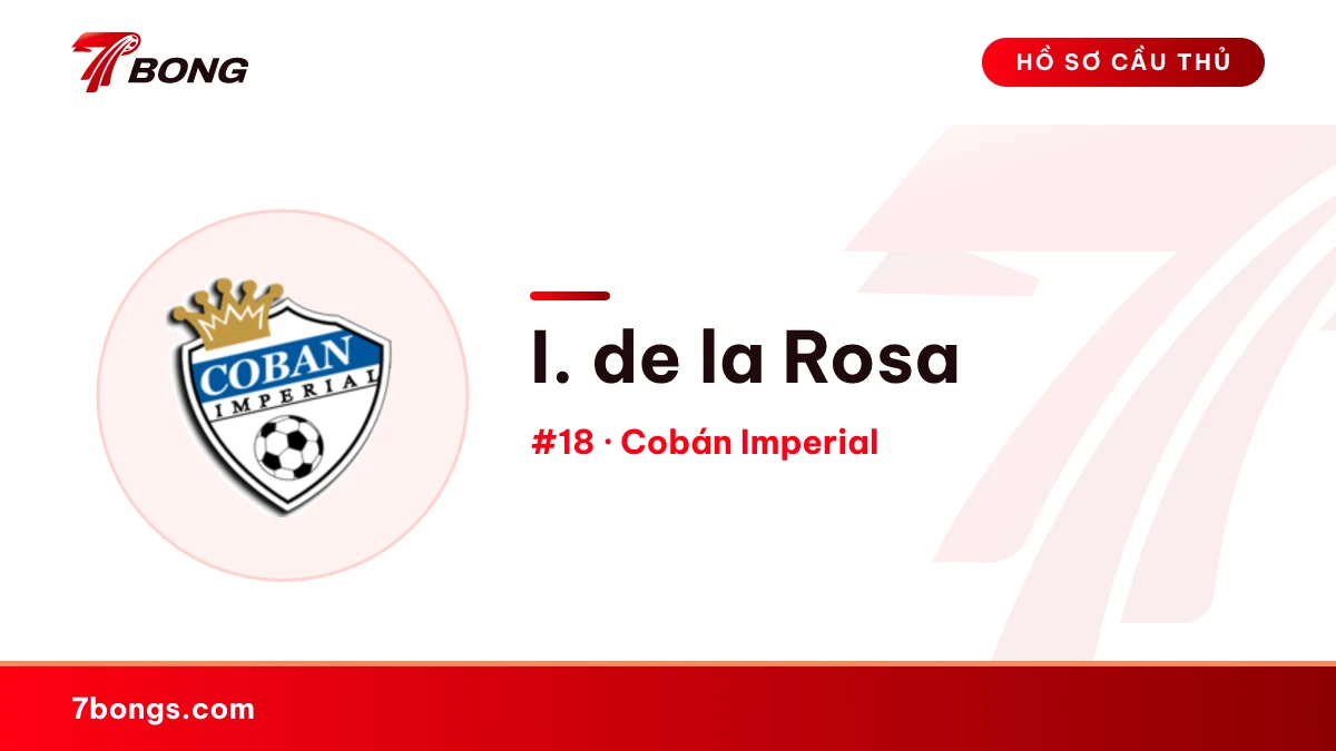 I. de la Rosa — Cobán Imperial