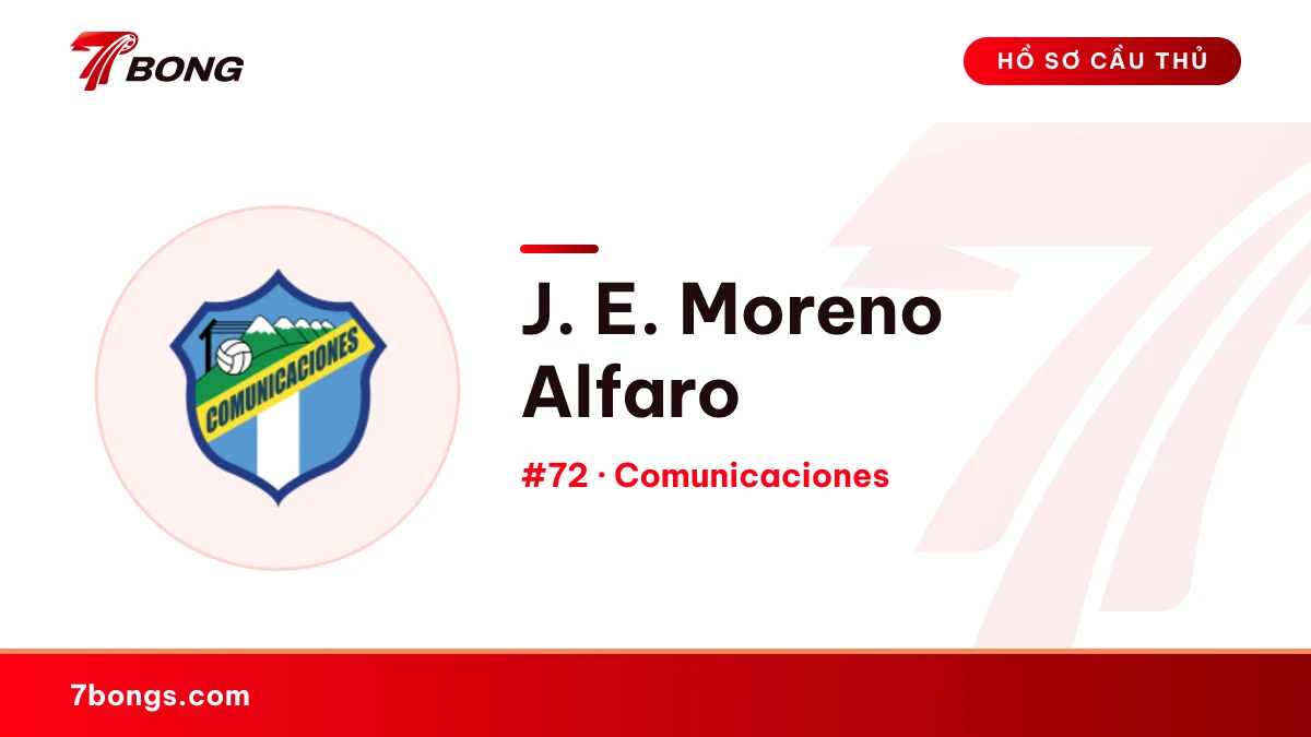 J. E. Moreno Alfaro — Comunicaciones