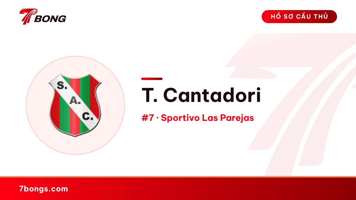T. Cantadori — Sportivo Las Parejas
