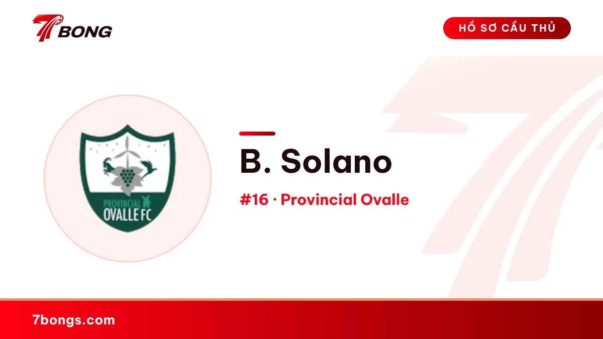 B. Solano — Provincial Ovalle