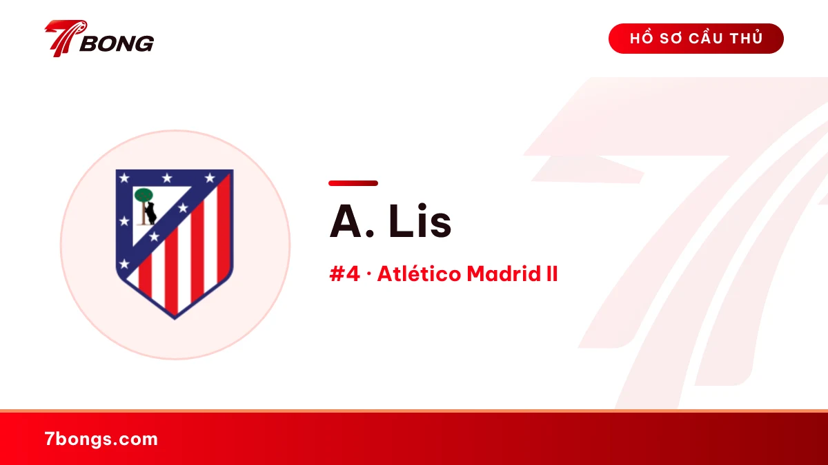 A. Lis — Atlético Madrid II