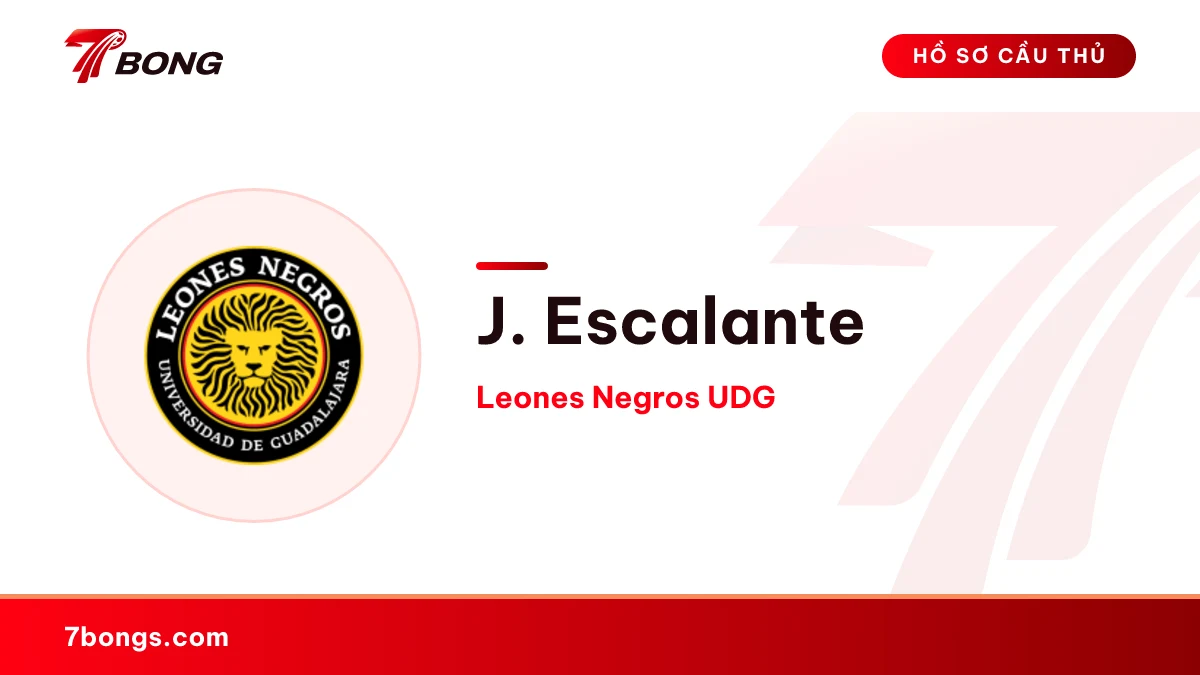 J. Escalante — Leones Negros UDG