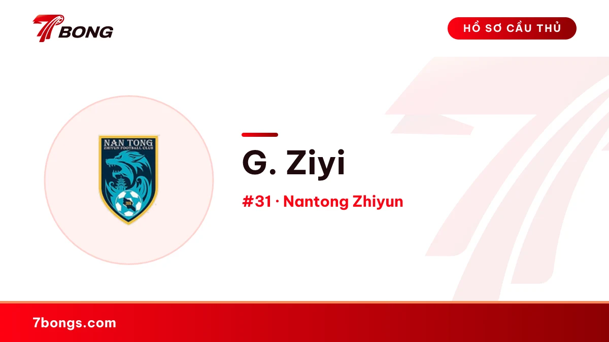 G. Ziyi — Nantong Zhiyun