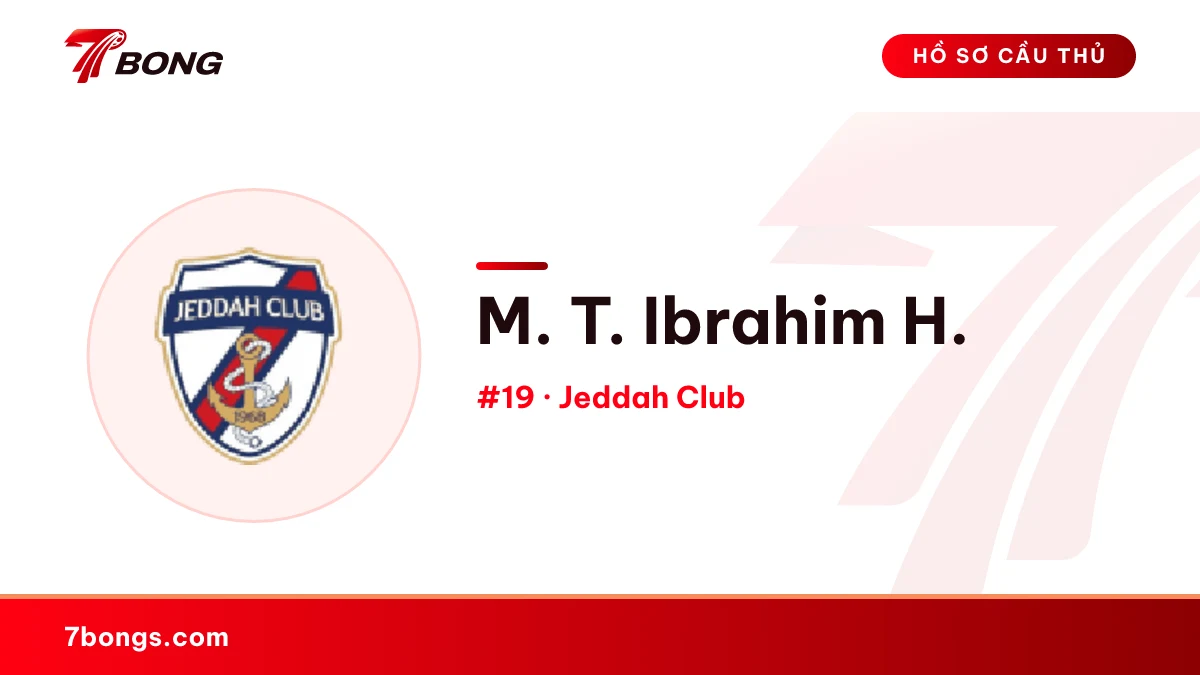 M. T. Ibrahim H. — Jeddah Club