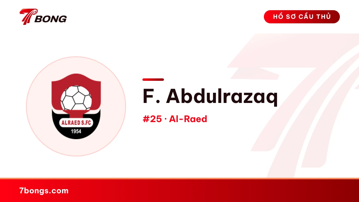 F. Abdulrazaq — Al-Raed