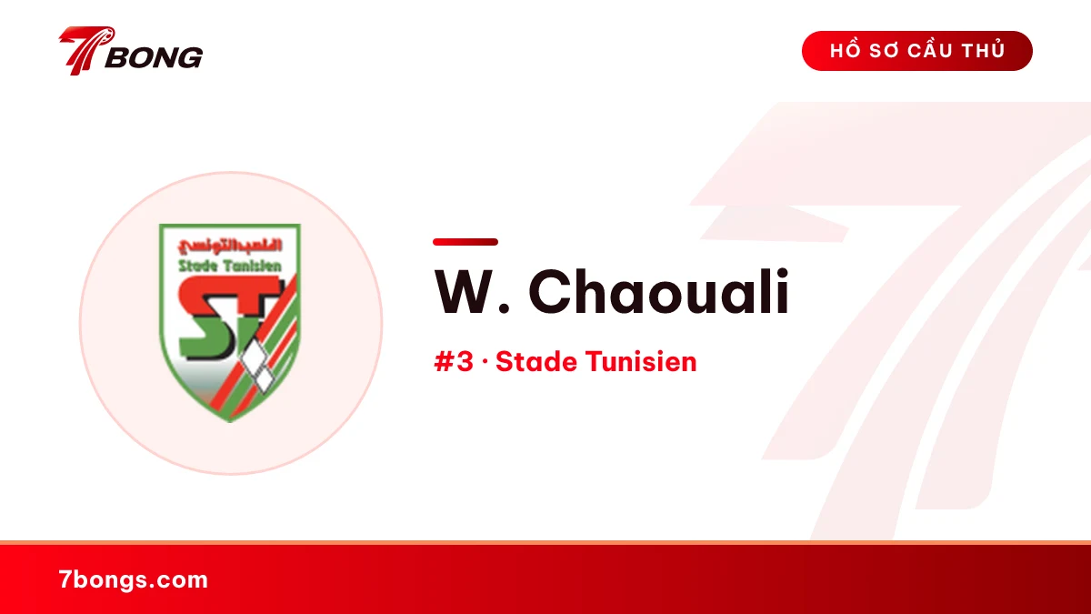 W. Chaouali — Stade Tunisien