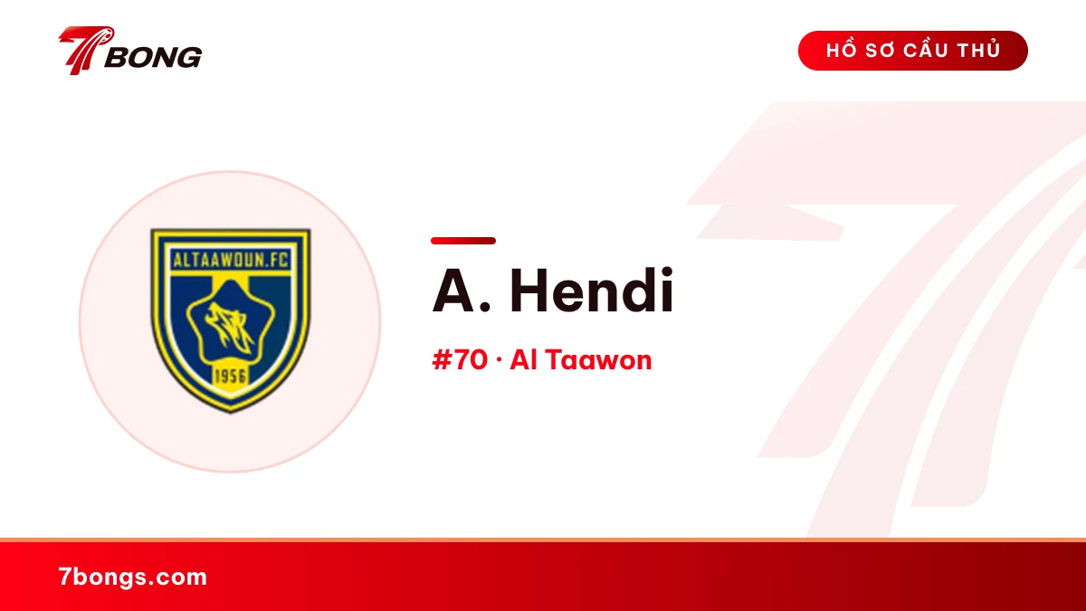 A. Hendi — Al Taawon