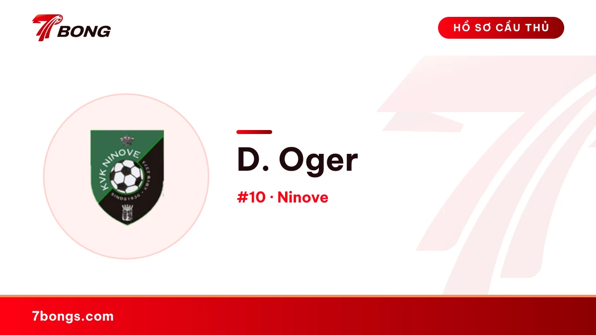 D. Oger — Ninove
