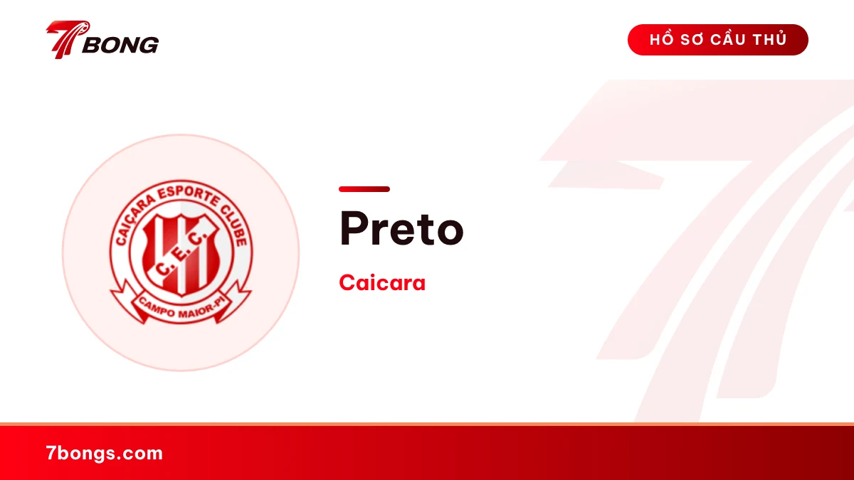 Preto — Caicara