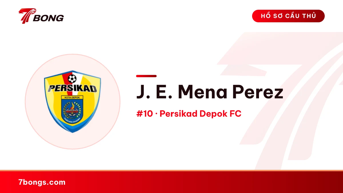 J. E. Mena Perez — Persikad Depok FC
