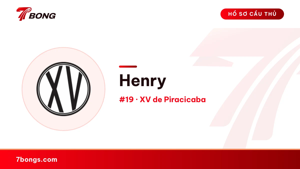 Henry — XV de Piracicaba