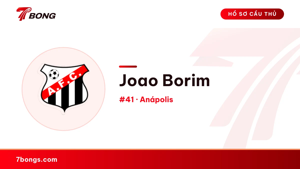 Joao Borim — Anápolis