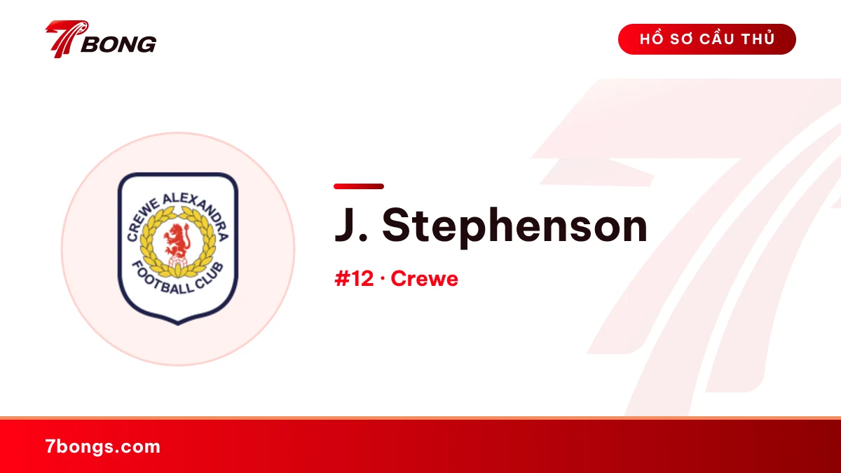 J. Stephenson — Crewe