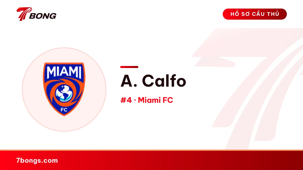 A. Calfo — Miami FC