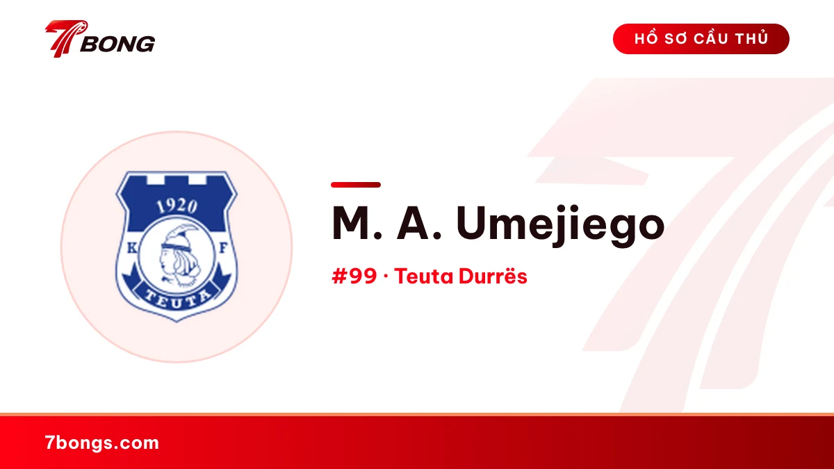 M. A. Umejiego — Teuta Durrës