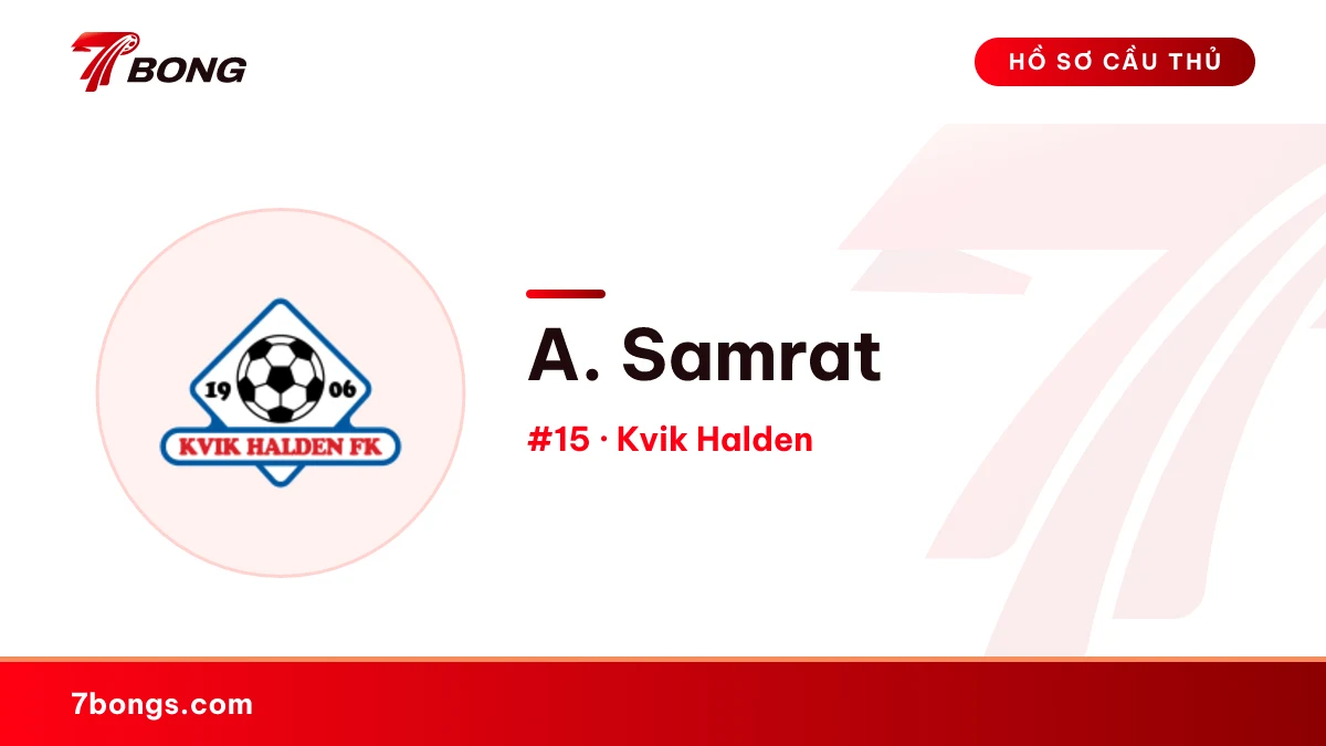 A. Samrat — Kvik Halden