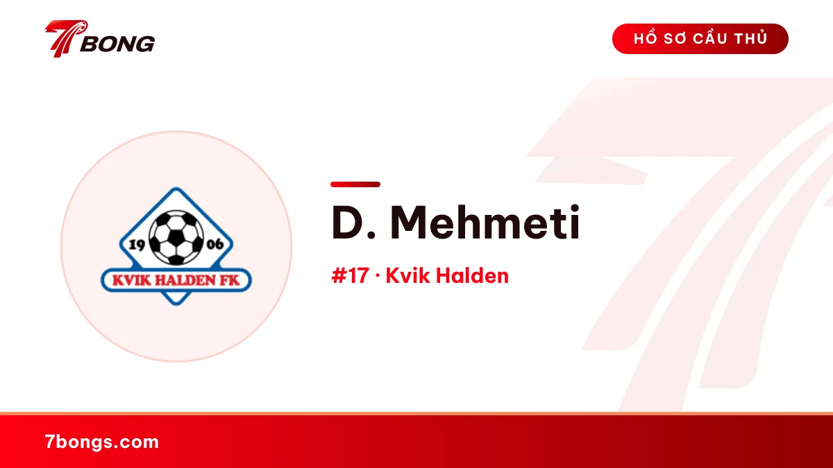 D. Mehmeti — Kvik Halden