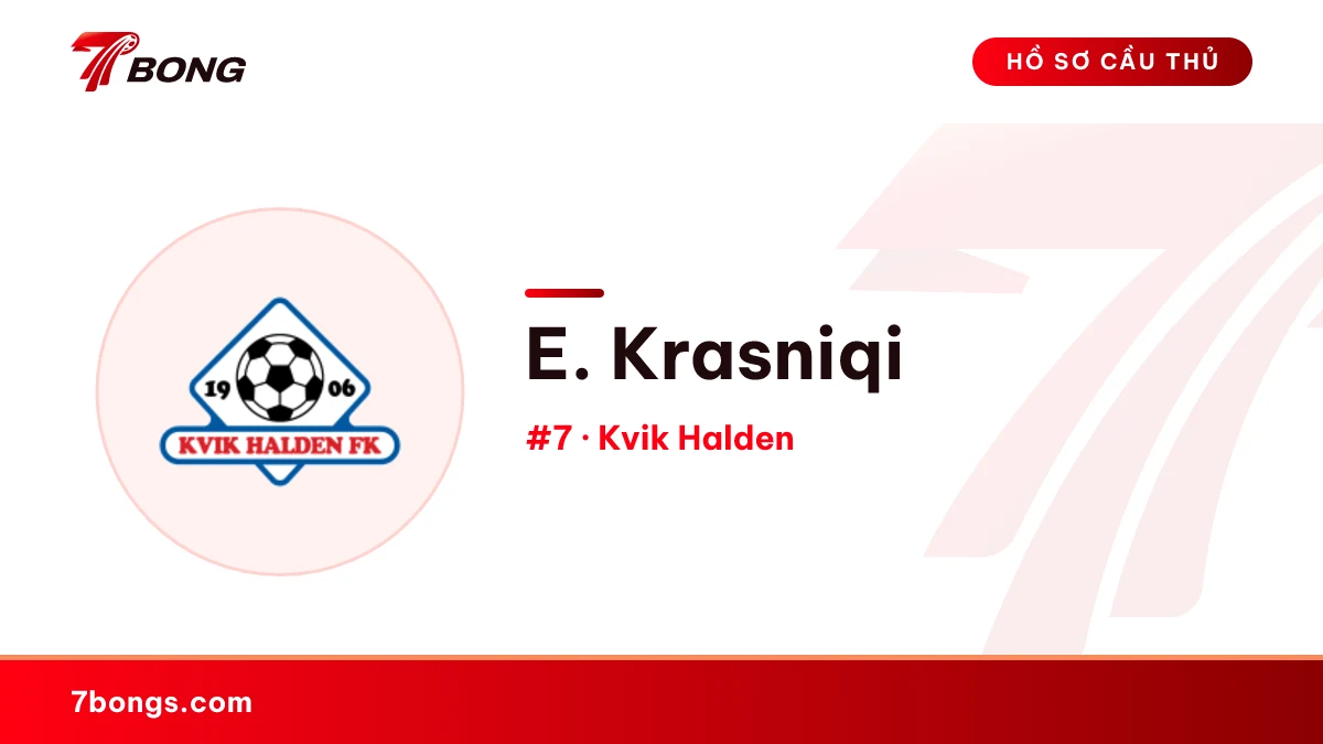 E. Krasniqi — Kvik Halden