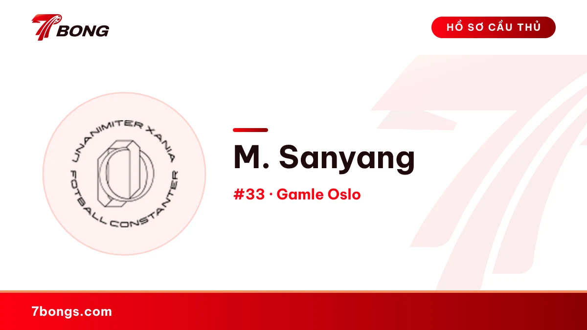 M. Sanyang — Gamle Oslo