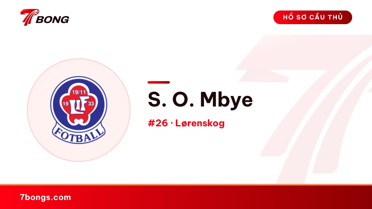 S. O. Mbye — Lørenskog