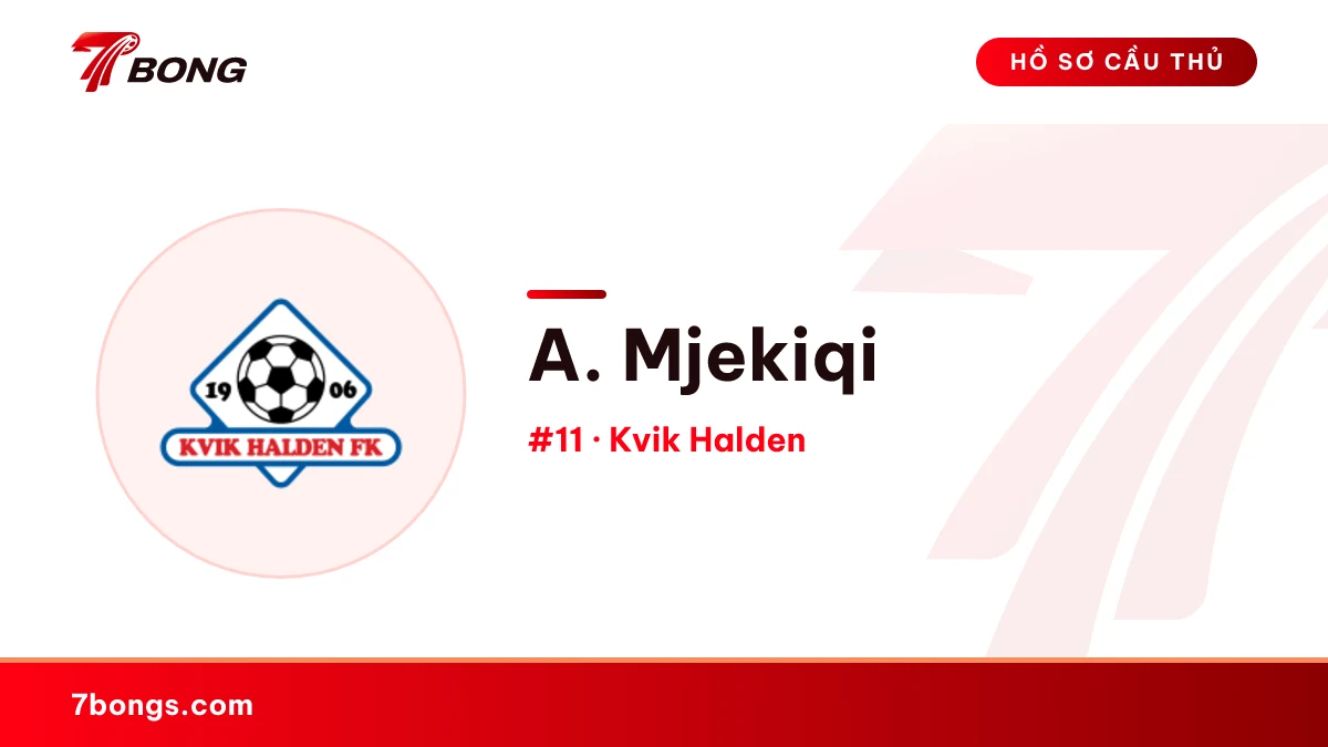 A. Mjekiqi — Kvik Halden