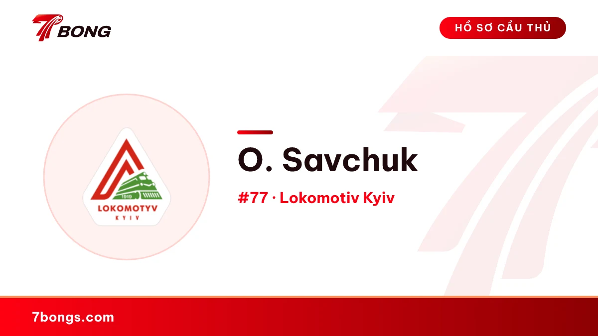 O. Savchuk — Lokomotiv Kyiv