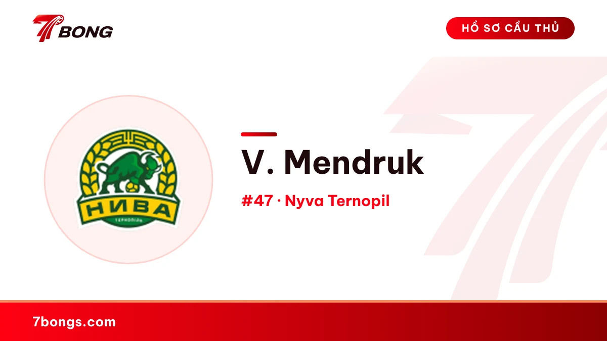 V. Mendruk — Nyva Ternopil