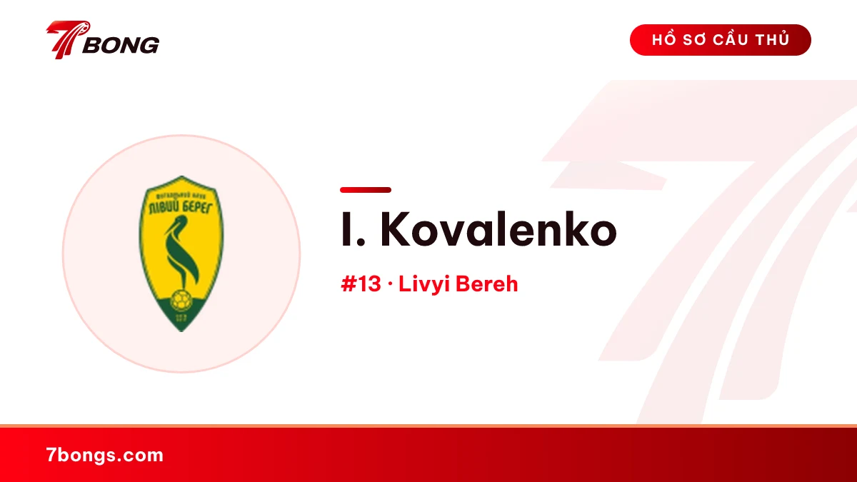 I. Kovalenko — Livyi Bereh