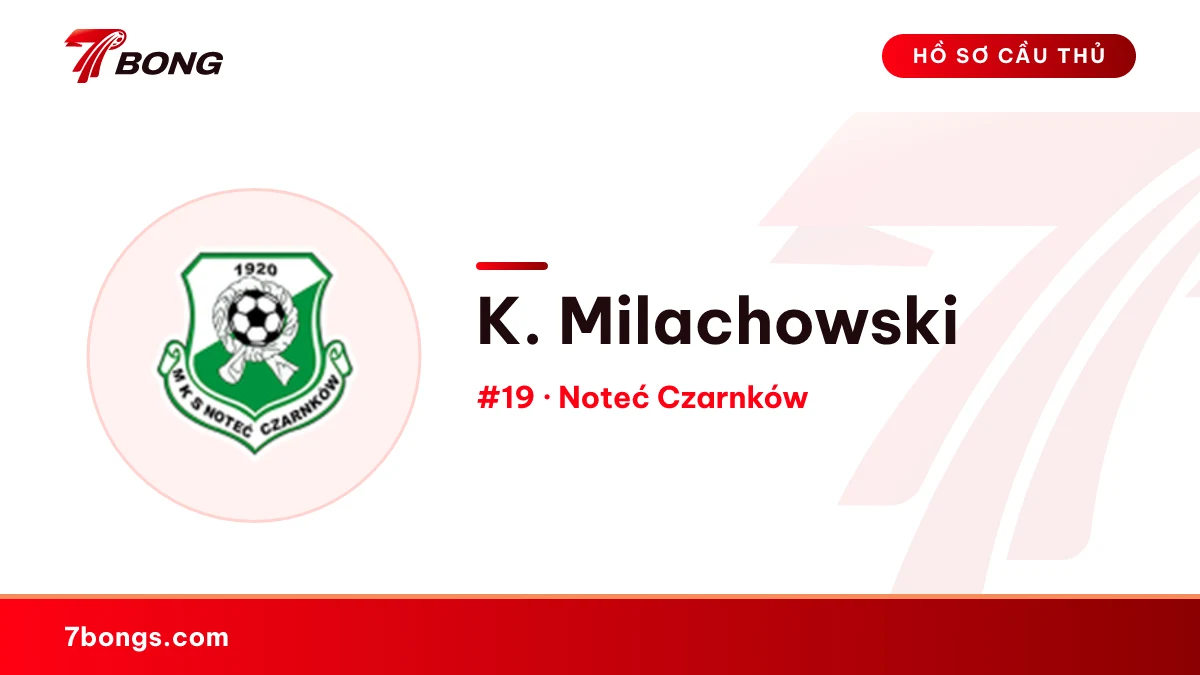 K. Milachowski — Noteć Czarnków
