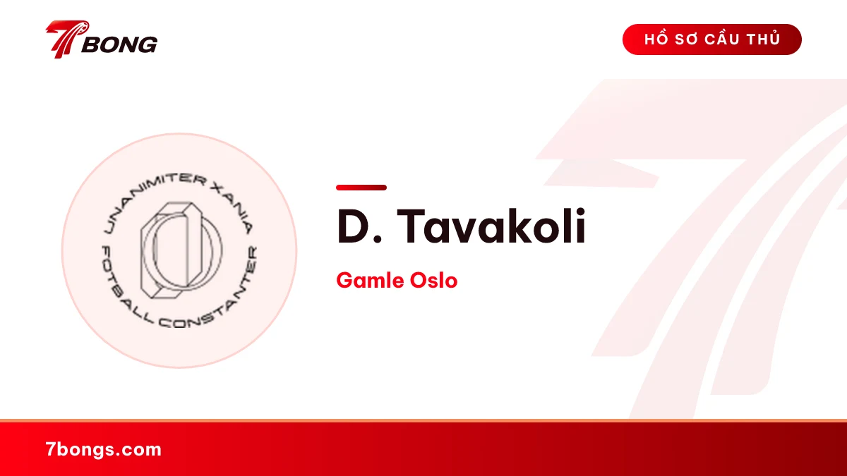 D. Tavakoli — Gamle Oslo